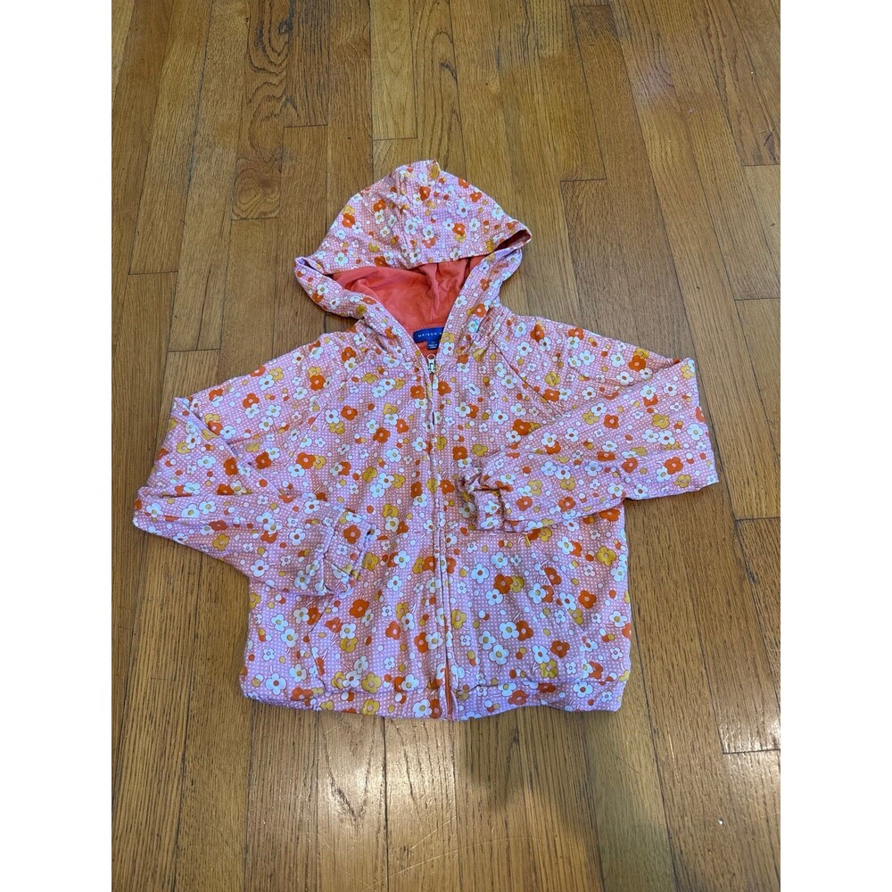 MAISON ME Maisonette Kids zip up floral jacket